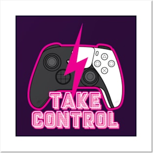 Take Control - Magenta Edition Posters and Art